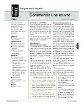 Commenter une œuvre picturale (Cycle 3)