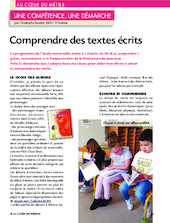 Comprendre des textes écrits