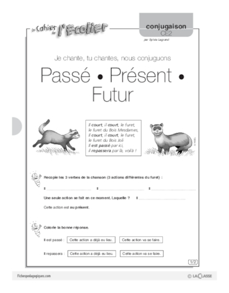 Conjugaison CE2 (1) / L'infinitif du verbe