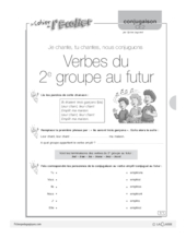 Conjugaison CE2 (5) / Verbes du 2e et 3e groupes au futur