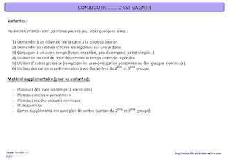 Conjuguer c'est gagner
