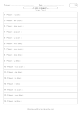 Conjuguer les verbes être et avoir au présent de l'indicatif