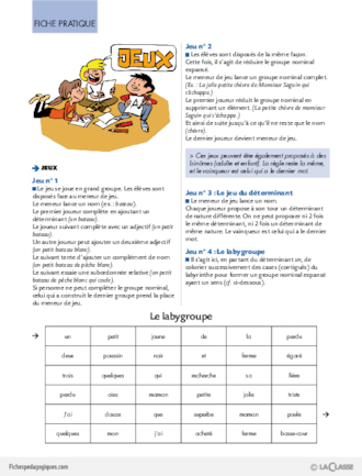 Conseil de révisions (1) / Le groupe nominal