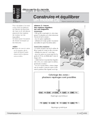 Construire et équilibrer un mobile (3)