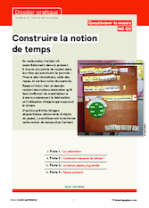 Construire la notion de temps