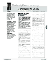 Construisons un jeu électrique (7)