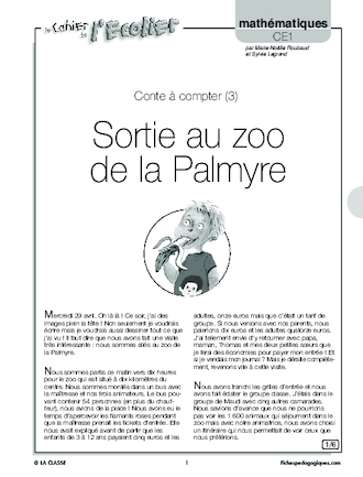 Contes à compter (3) / Sortie au zoo de la Palmyre