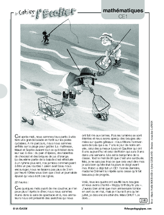 Contes à compter (4) / Partie de pêche