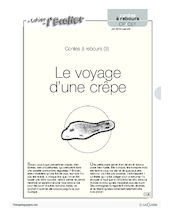 Contes à rebours (3) / Le voyage d'une crêpe