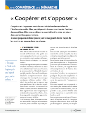 Coopérer et s'opposer