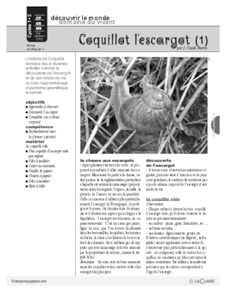 Coquillot l'escargot (1)