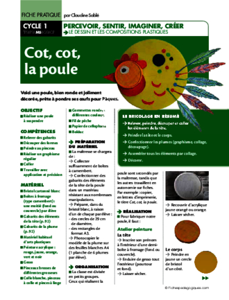 Cot, cot, la poule