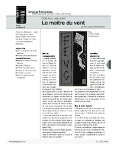 Côté livre, côté jardin (7) / Le maître du vent