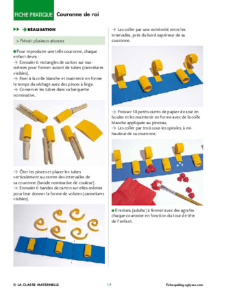 Couronne des Rois Or - Carton