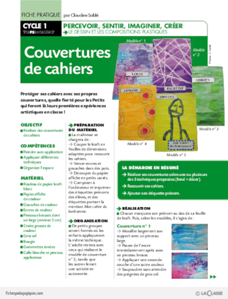 Couvertures de cahiers