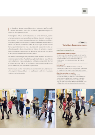 CP/CE1 - Projet pluridisciplinaire 2017 - La danse