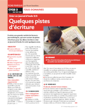 Créer un journal d'école 2/5