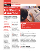 Créer un journal d'école 5/5