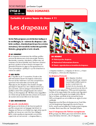 Curiosités et leçons de choses (11) / Les drapeaux