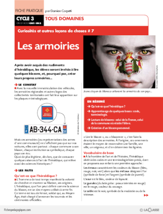 Curiosités et leçons de choses (7) / Les armoiries