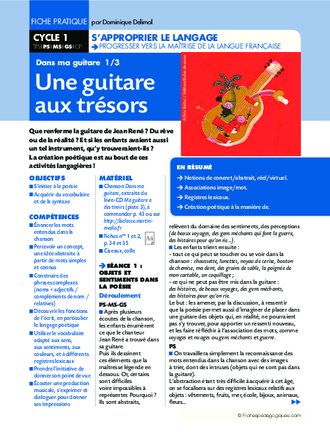 Dans ma guitare 1/3 - Une guitare aux trésors