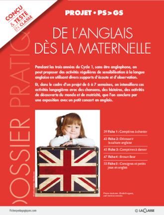 De l'anglais dès la maternelle