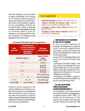 Décharges de direction : à quoi pouvez-vous prétendre ?