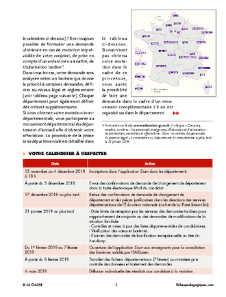 Demander sa mutation interdépartementale