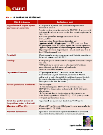 Demander sa mutation interdépartementale