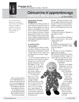 Démarche d'apprentissage naturel de la lecture (11)