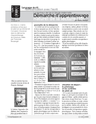 Démarche d'apprentissage naturel de la lecture (15)