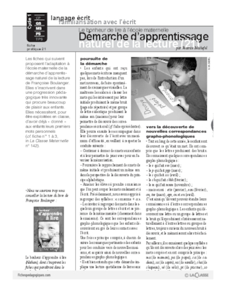 Démarche d'apprentissage naturel de la lecture (21)