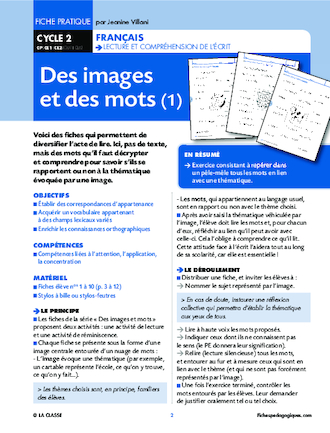 Des images et des mots (1)