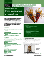 Des maracas chevelues