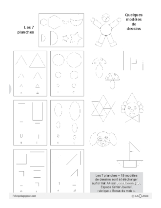 Dessiner avec des pochoirs (Cycle 1)