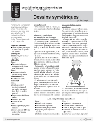 Dessins symétriques