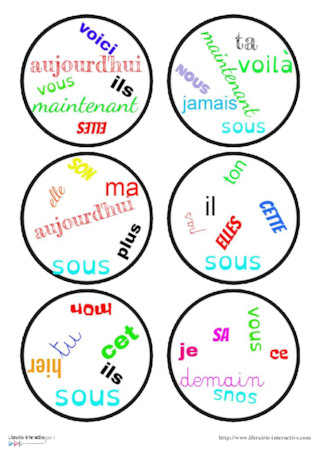 Discrimination - Les mots outils