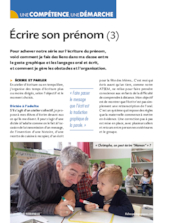 Écrire son prénom  (3)