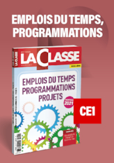 Emplois du temps et programmations CE1 2021