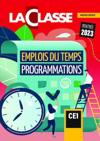 Emplois du temps et programmations CE1 2023