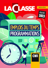 Emplois du temps et programmations CM1 2023