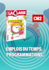 Les emplois du temps et programmations CM2 2019