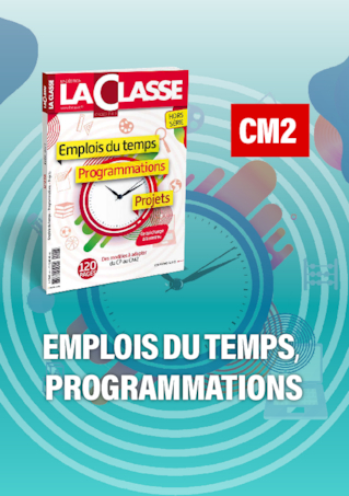 Les emplois du temps et programmations CM2 2019