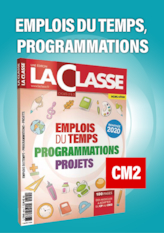 Emplois du temps et programmations CM2 2020/2021