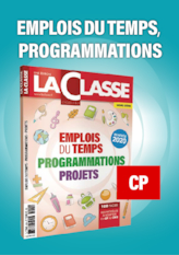 Emplois du temps et programmations CP 2020/2021