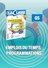 Les emplois du temps et programmations GS 2019