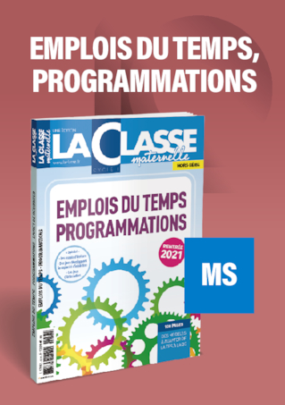 Emplois du temps et programmations MS 2021