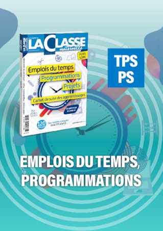 Les emplois du temps et programmations PS 2019