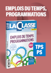 Emplois du temps et programmations TPS/PS 2021