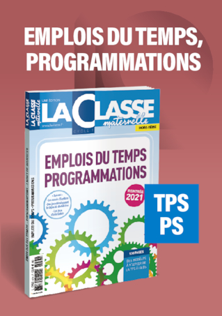 Emplois du temps et programmations TPS/PS 2021